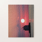 シーニックサンセットライトハウス ジグソーパズル (縦)