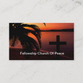 シーニックチャーチテーマダブルサイド名刺 名刺 (正面)