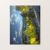 シーニックツインレイクスコロラドUSA旅行自然 ジグソーパズル (縦)