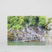 シーニックツイン滝ロックアイランドスクラップブック紙 (スタンド正面)