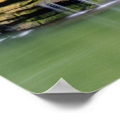 シーニックツイン滝ロックアイランド ポスター (角)