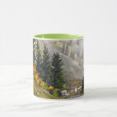 シーニックテイラーリバーコロラド絵画ズ マグカップ (中央)