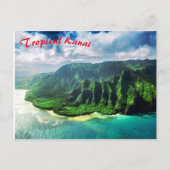 シーニックトロピカルカウアイハワイ島 ポストカード (正面)