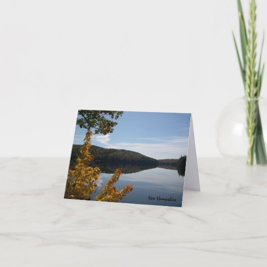 シーニックニューハンプシャー カード (正面)