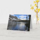 シーニックハイマウンテンレイクすべての行事 カード (黄色い花)