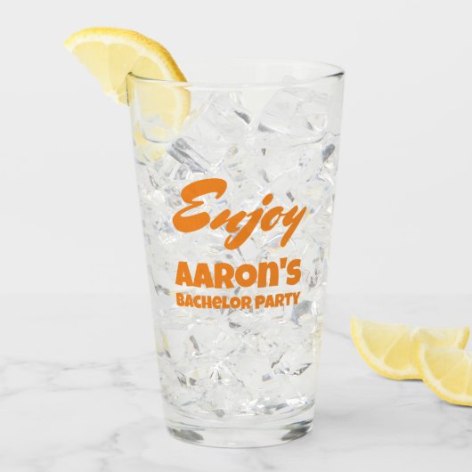 シーニックビューアットナイトバチュラーパーティ タンブラーグラス (アイス正面)