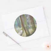 シーニックビーチ州パーク ラウンドシール (封筒)