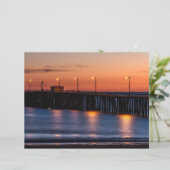 シーニックピズモビーチサンセットスクラップブック紙 (スタンド正面)