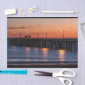 シーニックピズモビーチサンセットティッシュペーパー 薄葉紙 (クラフト)