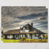 シーニックフォートサスカチュワンスクラップブック紙 (正面/裏面)