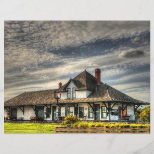 シーニックフォートサスカチュワンスクラップブック紙