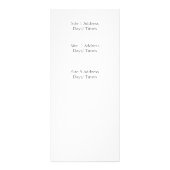 シーニックボーツセレニティ祈りの言葉広告ズカード ラックカード (裏面)