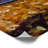 シーニックマウンテンレイクインエステスパーク ポスター (角)