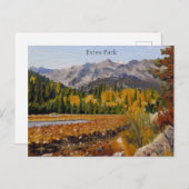 シーニックマウンテンレイクインエステスパーク ポストカード (正面/裏面)