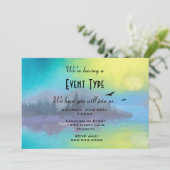 シーニックマウンテンレイクランドスケープパーティー 招待状 (スタンド正面)