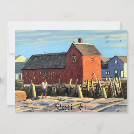 シーニックモチーフ#1ロックポート魚釣りシャック (正面)