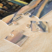 シーニックモチーフ#1ロックポート魚釣りシャック ジグソーパズル (側面)