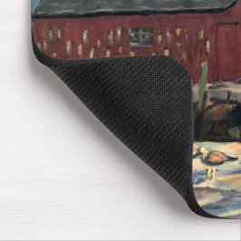 シーニックモチーフ#1ロックポート魚釣りシャック マウスパッド