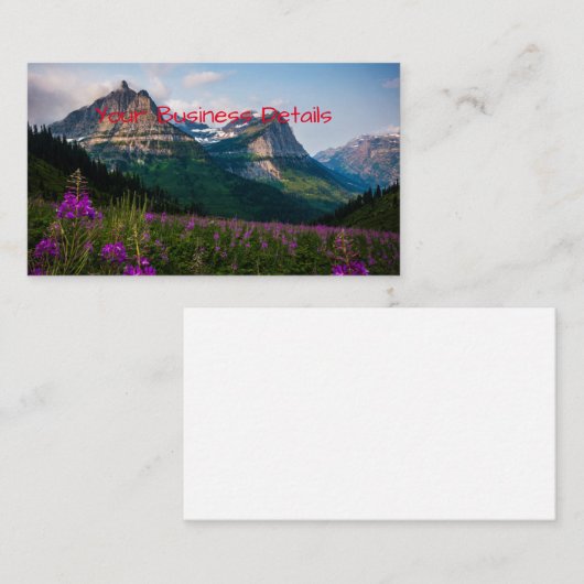 シーニックルパンメドウマウンテンマジェスティ 名刺 (正面/裏面)