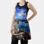 シーニックレイクタホカリフォルニアブルーウォーターランドスケープ エプロン (インサイチュ)