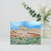 シーニック自然ハガキバレーオブファイア州パーク ポストカード (スタンド正面)