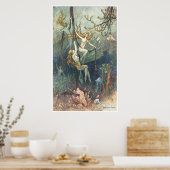 シーニンフプリントバイワーウィックゴヴ ポスター (キッチン)