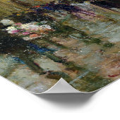 シーヌの花売り ポスター (角)