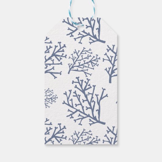 シーネイビーシーホース&サンゴの下航海の ギフトタグ (裏面)
