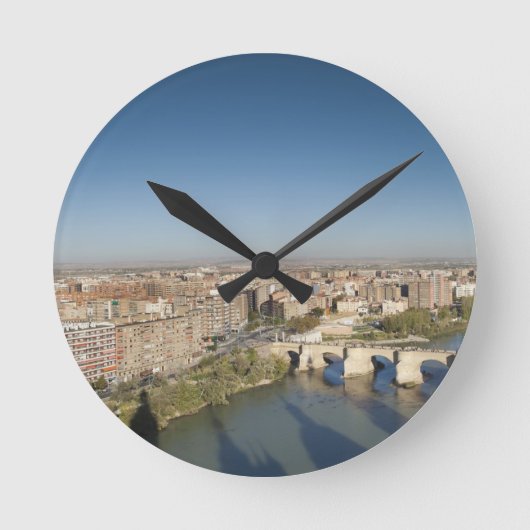 シーノラデルピラール教会 ラウンド壁時計 (正面)