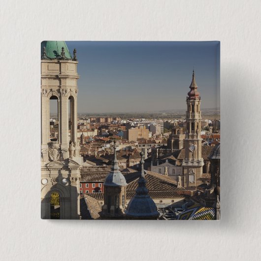 シーノラデルピラール教会 缶バッジ (正面)