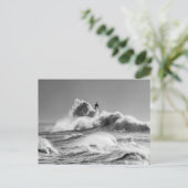 シーハムの嵐の海 ポストカード (スタンド正面)