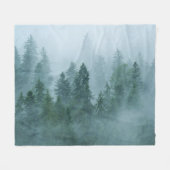 シーハロー国立公園コールドモーニング。 フリースブランケット (正面(横))