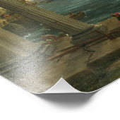 シーバの女王のエンバケーション – Claude Lorrain フォトプリント (角)