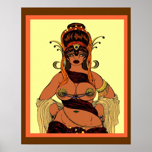 シーバの女王 ポスター (正面)