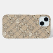 シーバウンティシェルヴィンテージパターン Case-Mate iPhoneケース (裏面 (横))