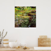 シーバラポンドバイクロードモネ ポスター (キッチン)