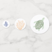 シーバースデーパーティーの下で コンフェッティ (正面)