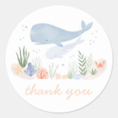 シーバースデーパーティーの下で ラウンドシール (正面)