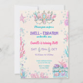 シーバースデーパーティーの下で 招待状 (正面)