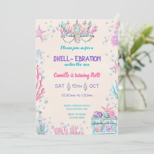 シーバースデーパーティーの下で 招待状 (スタンド正面)