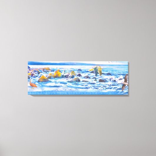 シーバード海遊び場 キャンバスプリント (正面)