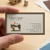 シーパステーラー裁縫マシシンプルン – シック 名刺