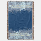 シーパターン(の模様が)あるビーチ調色パターン投げ スローブランケット (正面縦)