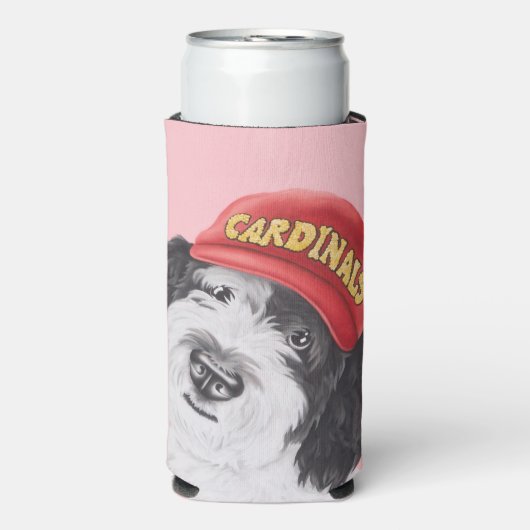 シーパドードル野球クーラーボックス スリム缶クーラー (Seltzer正面)