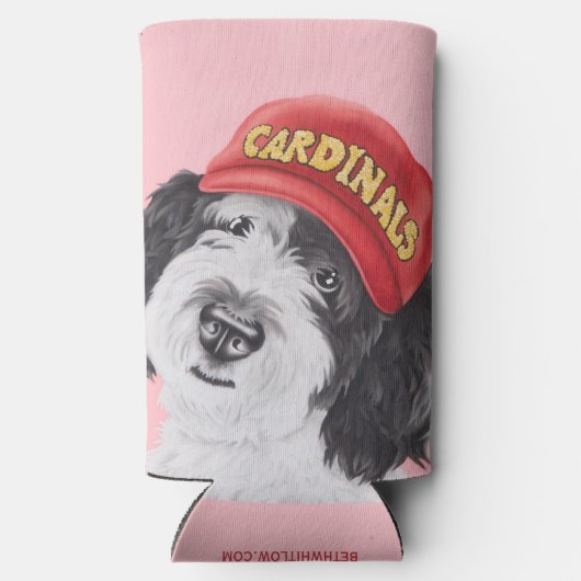 シーパドードル野球クーラーボックス スリム缶クーラー (裏面)