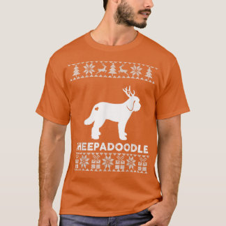 シーパドールドッグ恋人クリスマストナディアグリークリスマ Tシャツ