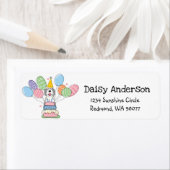 シーパドールバースデーパーティー差出人住所 ラベル (インサイチュ)