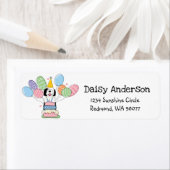 シーパドールバースデーパーティー差出人住所 ラベル (インサイチュ)