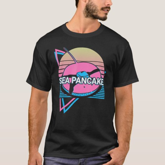 シーパンケーキマンタレイスティングレイ Tシャツ (正面)
