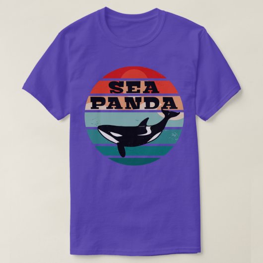 シーパンダオルカ1 Tシャツ (デザイン正面)
